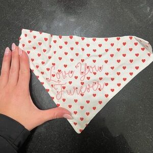 Heart Patterned bandana